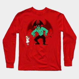 Red Devilman Long Sleeve T-Shirt